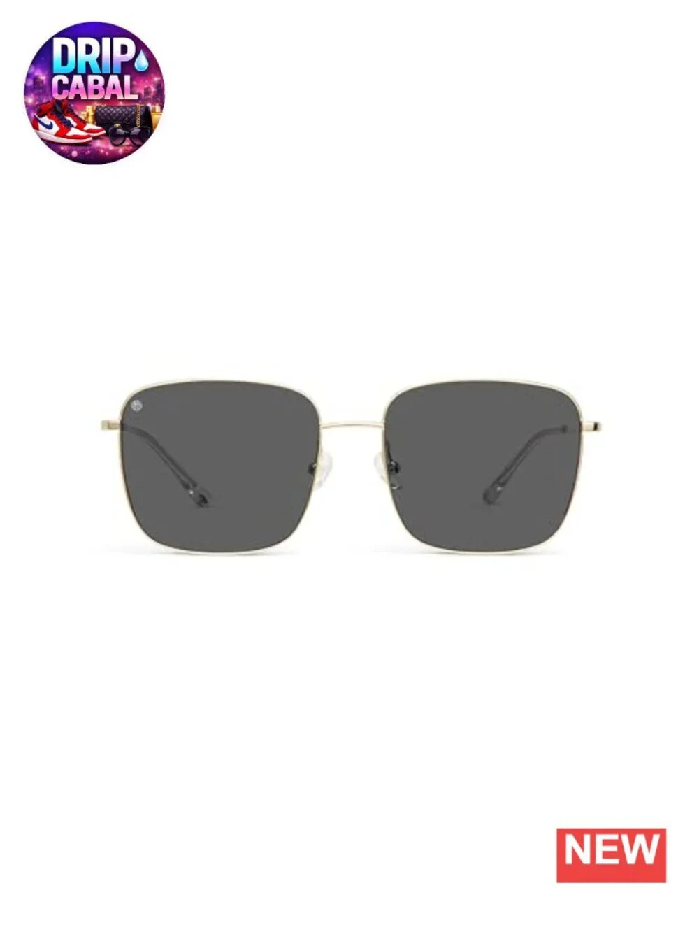 Oversized Square Sunglasses UV400 Beta-Titanium Acetate